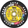 SabreCut 1 x SabreCut SCDME7610 76mm (3) x 10mm Foro sottovuoto brasato per metalli Taglio smerigliatrice angolare Sega circolare Disco diamantato