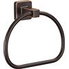 WOLIBEER Anello portasciugamani in bronzo,Supporto per asciugamani da bagno Montaggio a parete,Portasciugamani strofinato ad olio Portasciugamani rustico ORB Accessori per il bagno della fattoria