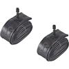 ECOVELO ECA26AMD COPPIA 2 CAMERE D'ARIA 26 x 1.75/1.90/2.125 CON VALVOLA SCHRADER AMERICA PER MTB CITY MOUNTAIN BIKE BICI BICICLETTA