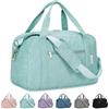 Narwey Borsa da Viaggio 40x20x25 Ryanair Bagaglio a Mano Cabina Aereo Borsone da Viaggio Pieghevole Borsa Palestra Borsa Weekend (Menta Verde)