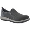 inblu Scarpe Donna Leggere Mocassini con Cerniera Sneakers Slip On Zip da Ginnastica Pantofole Comode IB-WG0041 (Nero,39)