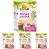 CÉRÉAL CRUSCA D'AVENA, Fonte di proteine, Ricca di fibre, Ottimo per la colazione e per preparare pancake, Per favorire il benessere intestinale, Formato richiudibile, 360 gr (Confezione da 4)