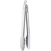 RÖSLE Pinze per barbecue, di alta qualità, con sistema di chiusura brevettato, per grigliare, cucinare e servire, 30 cm, in acciaio inox 18/10, lavabili in lavastoviglie, colore: argento