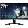 GIGABYTE G27QC A 27 Monitor da Gioco Curvo QHD - 2560 x 1440, 1500R, 165Hz, 1ms, 250 cd/m², HDR Ready, HDMI 2.0, Displayport 1.2