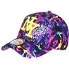 Hip Hop Honour Berretto da bambino Leopard Rosa e Viola NY Baseball 7 a 11 anni - Ragazzo, Rosa, taglia unica