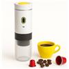 Duckdik Macchina da caffè espresso portatile 3 in 1, auto-riscaldabile 20 bar, compatibile con capsule piccole o grandi e caffè macinato, batteria ricaricabile USB, per viaggi, campeggio (Bianco)