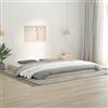 ZQQLVOO Arredamento Casa Telaio per Letto Elegante letto matrimoniale con struttura robustaGiroletto 200x200 cm in Legno Massello di Pino