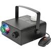 QTX 160475 Macchina del Fumo con Effetto Luce LED Mini Firball e Telecomando, Versione Europea