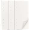 OVISEEN 135 Fogli Inserti Carta A6 6 Fori Bianchi, 171x94mm, 100GSM Carta Ricarica