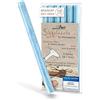 gravurART - ceralacca (flessibile) per pistola, 6 stecche Azzurro madreperla.