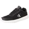 Calvin Klein Donna Sneakers Runner Eva Mesh Sportive, Nero (Black/Bright White), 40 EU