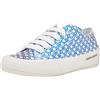 Candice Cooper Rock Chic, Sneaker, Donna, White/Cobalt, 35 EU