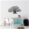 Wallity Hanah Home Elegante accessorio decorativo da parete in metallo nero, 42 x 70 cm, 100% metallo, spessore 1,5 cm, perfetto per la decorazione moderna della casa e degli uffici