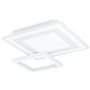 Eglo connect.z Smart Home Led pannello Savatarila-Z, ZigBee, app e controllo vocale, colore luce regolabile, dimmerabile, lampada da soffitto in metallo bianco