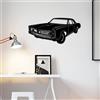 Wallity Hanah Home Elegante accessorio decorativo da parete in metallo, nero, 60 x 30 cm, 100% metallo, spessore 1,5 mm, leggero e resistente, perfetto per la decorazione della casa
