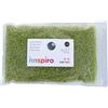 INNSPIRO Roccia di vetro rotonda argento verde avocado 2,3 mm. 10/0 500 gr.