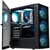 EMCA4 Computer Gaming PC Assemblato Fisso Ryzen 7 5700X - RTX 5060 TI 8GB - SSD M.2 1TB nvme - Ram 32GB DDR4 3200Mhz - 6 ventole RGB - WIFI - Windows 11
