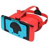 Jotekonoby Occhiali 3D VR per Nintendo Switch per OLED: esperienza di gioco coinvolgente, vestibilità regolabile, costruzione ABS, ampia compatibilità di gioco, diverse opzioni di colore (arancione)