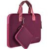 HSEOK 13-13,5 Pollici Custodia Borsa per Laptop con Manici portatile, Neoprene Elastico Impermeabile Sleeve per MacBook Air Pro 13-13,3, Surface Laptop 13,5, Borsa con Piccolo Caso - R02D01
