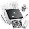 Phomemo Stampante Portatile, Mini Stampante Termica M02 Pro 300 DPI Stampante per Adesivi Etichettatrice Etichette Adesive per Appunti e Schemi di Studio, Apprendimento, Foto, Etichette