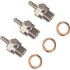 YijiaLink 3-PACK Candeletta Hot Spark N3 No.3 70117 Compatibile con Kyosho HSP HPI Redcat 1/8 1/10 RC Nitro Motori Auto Camion Buggy
