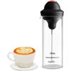 BAKAJI Montalatte Cappuccinatore Latte Schiumatore Frullino Elettrico a Batterie Per Caffè Latte 2xAA 450 ml