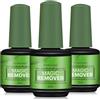 Abodiuss Magic Smalto Nail Polish Remover - 3 pezzi per manicure| Rimuove la vernice in gel e UV senza danneggiare le unghie| Senza ammollo o pellicola
