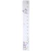 VALENTI & CO. - Disney Topolino - Lavanda chiaro - Metro da Parete per Bambini per Decorazioni Cameretta - Idea Regalo Battesimo o Compleanno - Legno, Dettagli in Argento - 76L x 11l cm