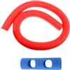 LOVIVER Tubo Galleggiante Piscina, Noodle Da Piscina Con Connettore, Giocattolo Acquatico per Il Nuoto, L'aerobica in Acqua O Anche per Praticare Esercizi in Acqua, Rosso Blu