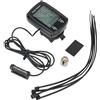 Ableholy Tachimetro per bicicletta, impermeabile, wireless, contachilometri, con display LCD retroilluminato, avvio/arresto automatico, accessori per ciclismo su strada MTB (nero)