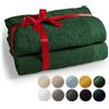 Blumtal Telo Doccia Premium - Set di Asciugamani da Sauna 80x200cm - Asciugamano da Doccia Certificato Oeko-TEX - 100% Cotone - Asciugamani Doccia Grande - 2 Pezzi - Blu scuro