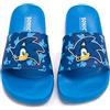Sonic the Hedgehog Sliders Boys Kids Blue Sandals Sandals Scarpe da spiaggia Fli 33 EU
