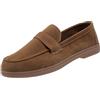 BOTCAM Loafer & Mocassini Per Donna Pelle Cuneo Basso Scarpe Singole Casual Casual Casual Flats Scarpe da Sera Comode ed Eleganti Scarpe Da Sera Slip-On Moda Suola Morbida Scarpe Da Lavoro Pieghevole,