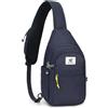 SKYSPER Zaino Monospalla Uomo Antifurto Borsa a Tracolla per Donna Uomo Piccolo Sling Bag Sportivo Crossbody Borsello Zaini da Viaggio Trekking