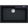 Franke Lavello da Incasso Fragranite 1 vasca Monovasca 78 x 50 cm Urban Black matt - Nero Opaco Franke 610-72 - 114.0686.806