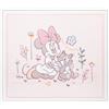 VALENTI & CO. - Disney Minnie - Quadro in legno stampato 45x39 cm con dettagli in argento - Decorazioni da parete, Idea Regalo neonato o Regalo Battesimo per cameretta bambina