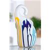 GILDE Figura di elefante in ceramica, smaltato, bianco, altezza 26 cm, larghezza 14 cm, profondità 13 cm