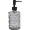 MSV Dispenser di Sapone in Vetro Trasparente Quincy
