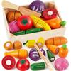 LINFUN KIDS Gioco Verdura da Tagliare Cucina Giocattolo per Bambini