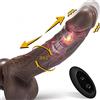 RILOOP - Ｄido Ｖǐbràｔórе Donna Realistico Péｎé, Ｖîbraｎte Cliｔóridè Realistico Silicone, Péｎé Ｖîbraｎte Donne con Ventosa Realistico Ｖîbraｔorí per Donna Seｓsò Púnｔó G Grosso Xxl Riscaldato 20Cm Nero
