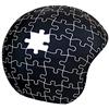 COOLCASC® Puzzle - Copricasco Moto e Sci per Bambini - Personalizza il tuo casco bambino con una copertura protettiva vivace e divertente - Sci Accessori e Ideale per Bici - Taglia Unica