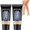 Sitovely Fondotinta per gambe e corpo, Leg and Body Makeup Foundation, Copri cicatrici da tatuaggio waterproof per gambe e corpo,Correttore per tatuaggi coprente per il corpo,Copre le vene varicose(B, M)