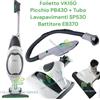 Vorwerk Folletto FOLLETTO VK150 NUOVO VORWERK COMPLETO ACCESSORI: BATTITORE PICCHIO LAVAPAVIMENTI