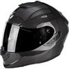 SCORPION Casco Moto Strada Integrale EXO-1400 Air Carbon Solid Nero