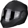 SCORPION Casco Modulare Scorpion Exo Tech Solid Nero Opaco