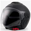 BLAUER Casco Demi Jet DJ-01 MONOCHROME Nero Opaco