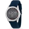 Sector Orologio Uomo SECTOR EX-43 R3251239004 Silicone Blu Chrono Contapassi Battito