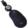 Ngs Mouse Ngs Usb 3 Tasti 1000DPI Cavo retrattile Nero [SIN BLACK]