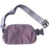 XINGSUI 1 Pezzo Sportivo Marsupio, Spallacci Regolabili Marsupio Uomo Tracolla, Impermeabile Marsupio Donna, per Jogging, Ciclismo, Gioco Città, Abbigliamento Coordinato - Unisex (Viola)
