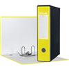 ESSELTE G55 EUROFILE Registratore - f.to protocollo dorso 8 cm - Giallo Vivida